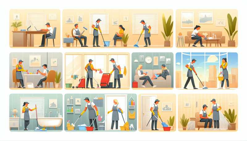 Den v Životě Úklidového Expert: Rutina pro Inspiraci