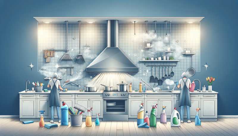 Důkladné čištění kuchyňských digestoří: Které prostředky opravdu fungují?