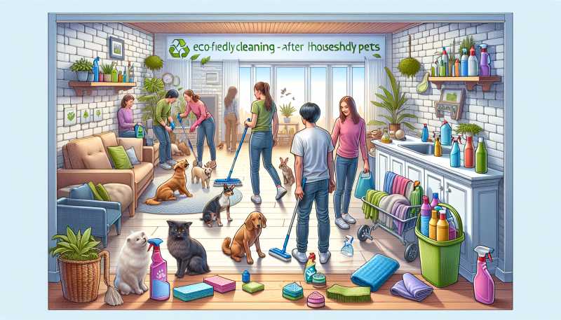 Eko-friendly čištění po domácích mazlíčcích