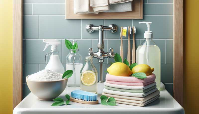 Eko-friendly tipy na čištění koupelny bez chemie