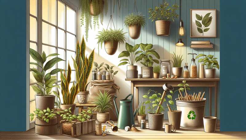 Jak pečovat o rostliny v domácnosti ekologicky