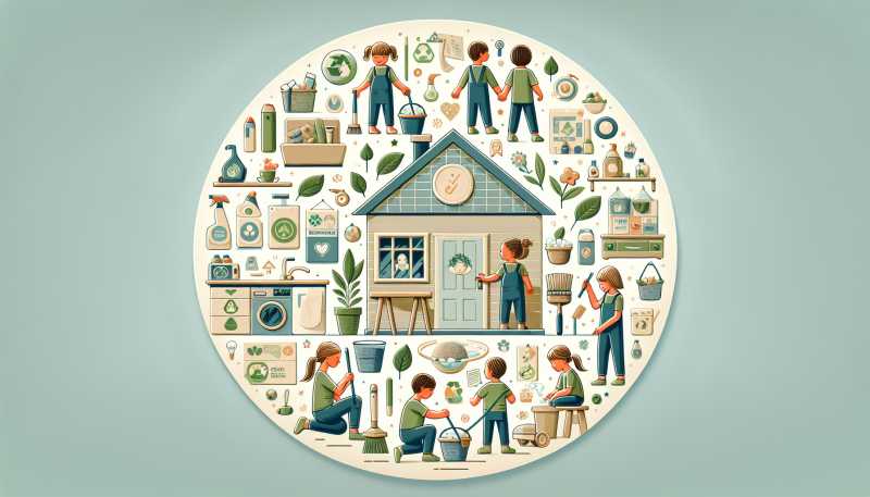 Jak udržovat čistotu domova s malými dětmi ekologickým způsobem