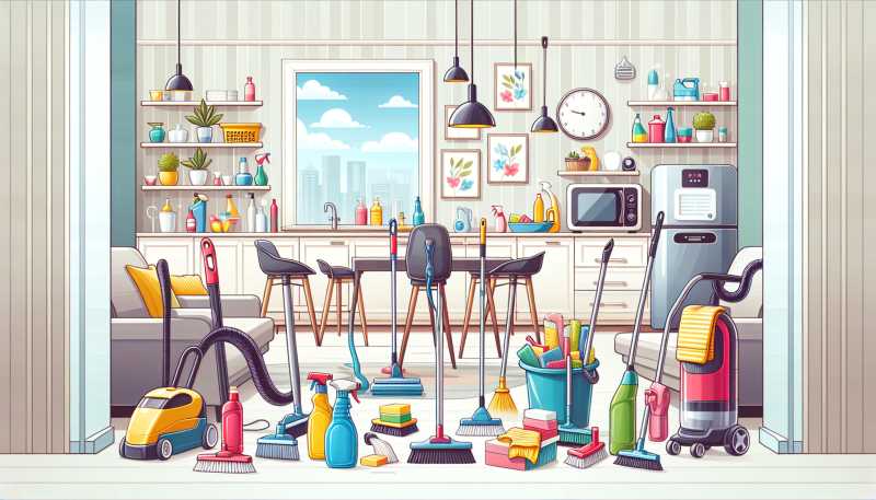 Jak Uklidit byt za 30 Minut: Intenzivní Úklidový Sprint