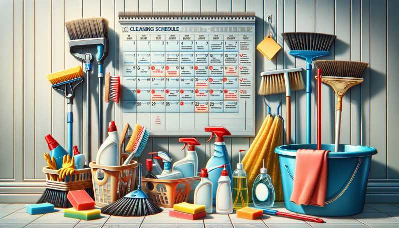 Jak Vytvořit Úklidový Kalendář a Držet se Ho