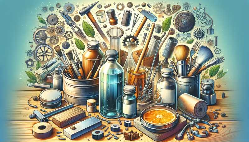 Přírodní prostředky na čištění a leštění kovů