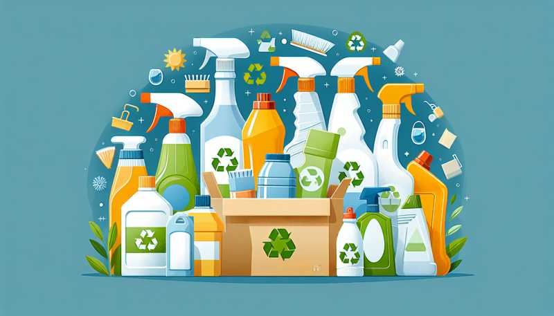 Udržitelné balení čisticích prostředků: Jaké možnosti máme?