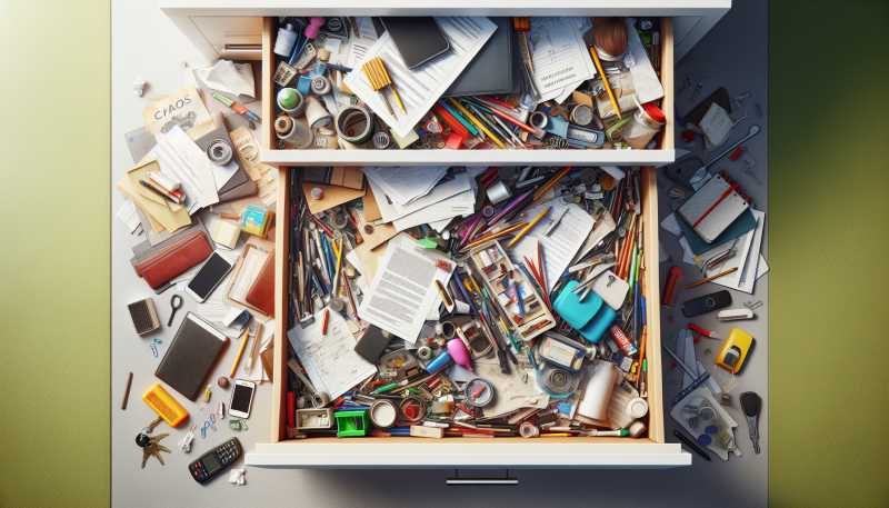 Zásuvka Chaosu: Jak ji Jednou Provždy Uklidit